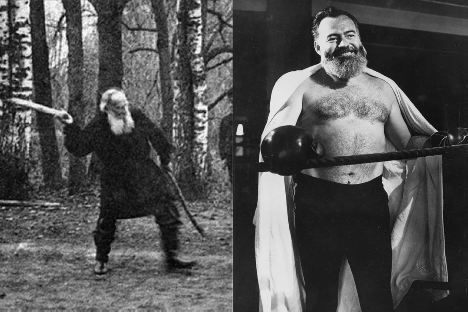 Հայտնի գրողների հազվագյուտ նկարներ